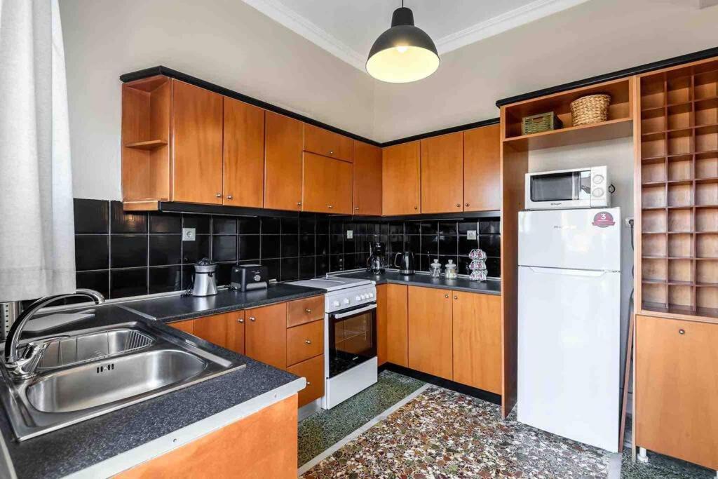 Emmanuel'S Cozy House Apartman Hriszí Aktí Haniá Kültér fotó