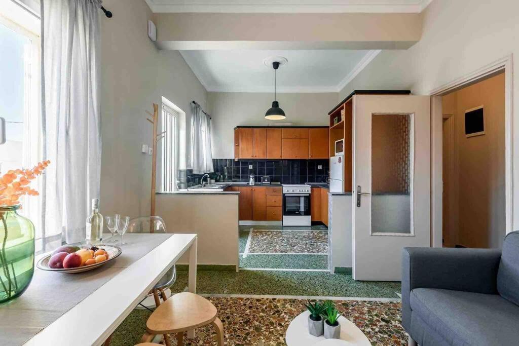 Emmanuel'S Cozy House Apartman Hriszí Aktí Haniá Kültér fotó
